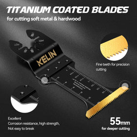 KELIN universal adapters for most oscillating tools.