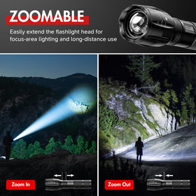 KELME flashlights with 5 modes for versatile lighting options