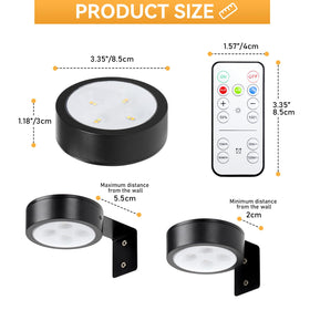KELUOLY magnetic wall mount enables quick repositioning on frames.