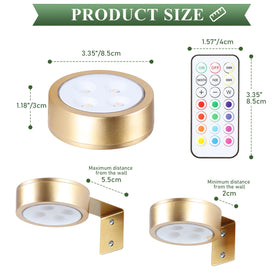 KELUOLY magnetic picture light with timer presets for auto-off