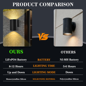 KelvinLux sconce delivers reliable dusk-to-dawn lighting for pathways and entrances.
