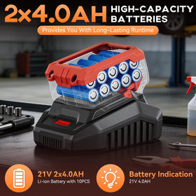 Kelyee fast charger speeds up recharging to minimize downtime.