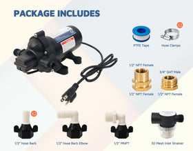 KENCIT T33 self-priming capability demonstrates strong suction.