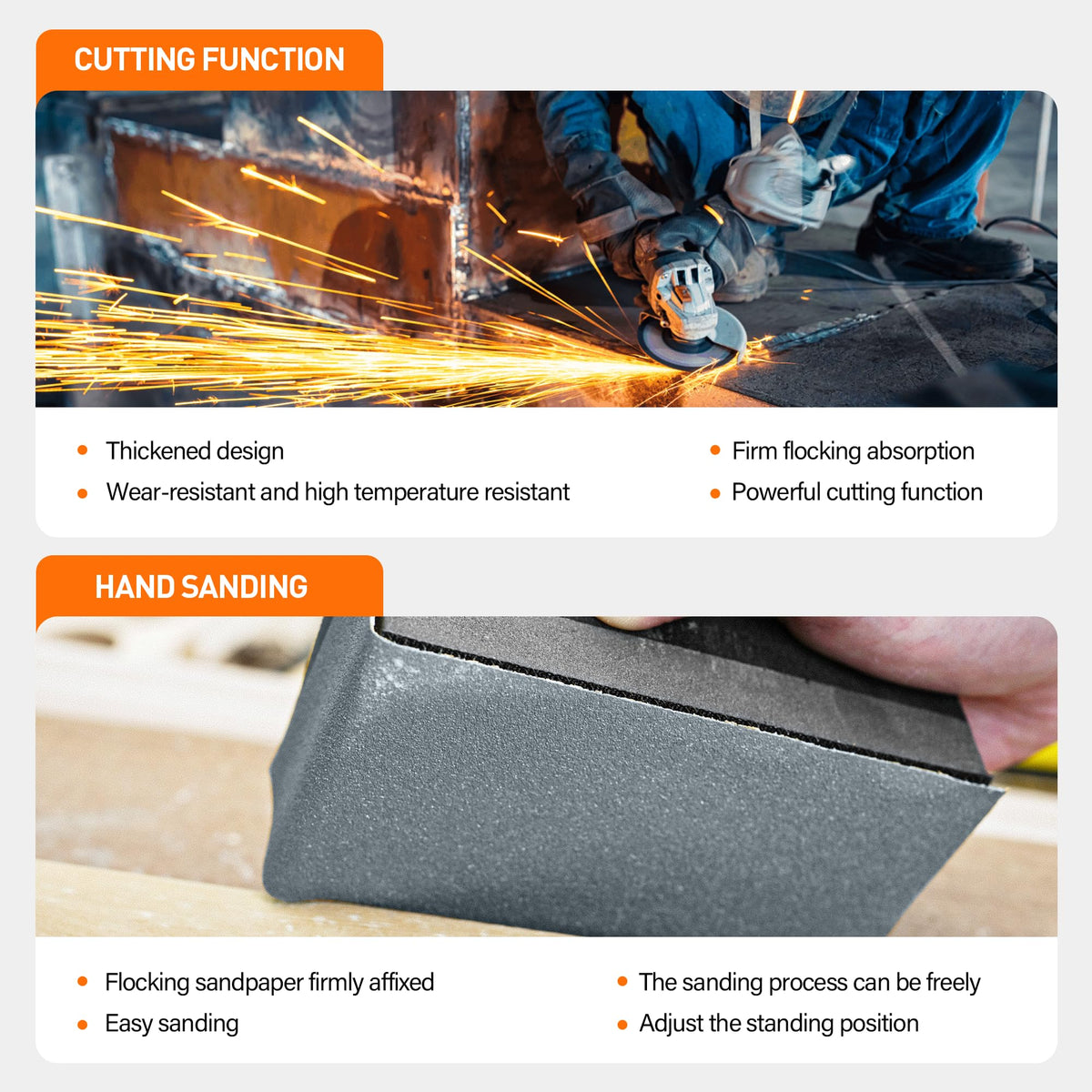 Kendo 3000 grit close-up reveals final polishing for automotive or glass edge work