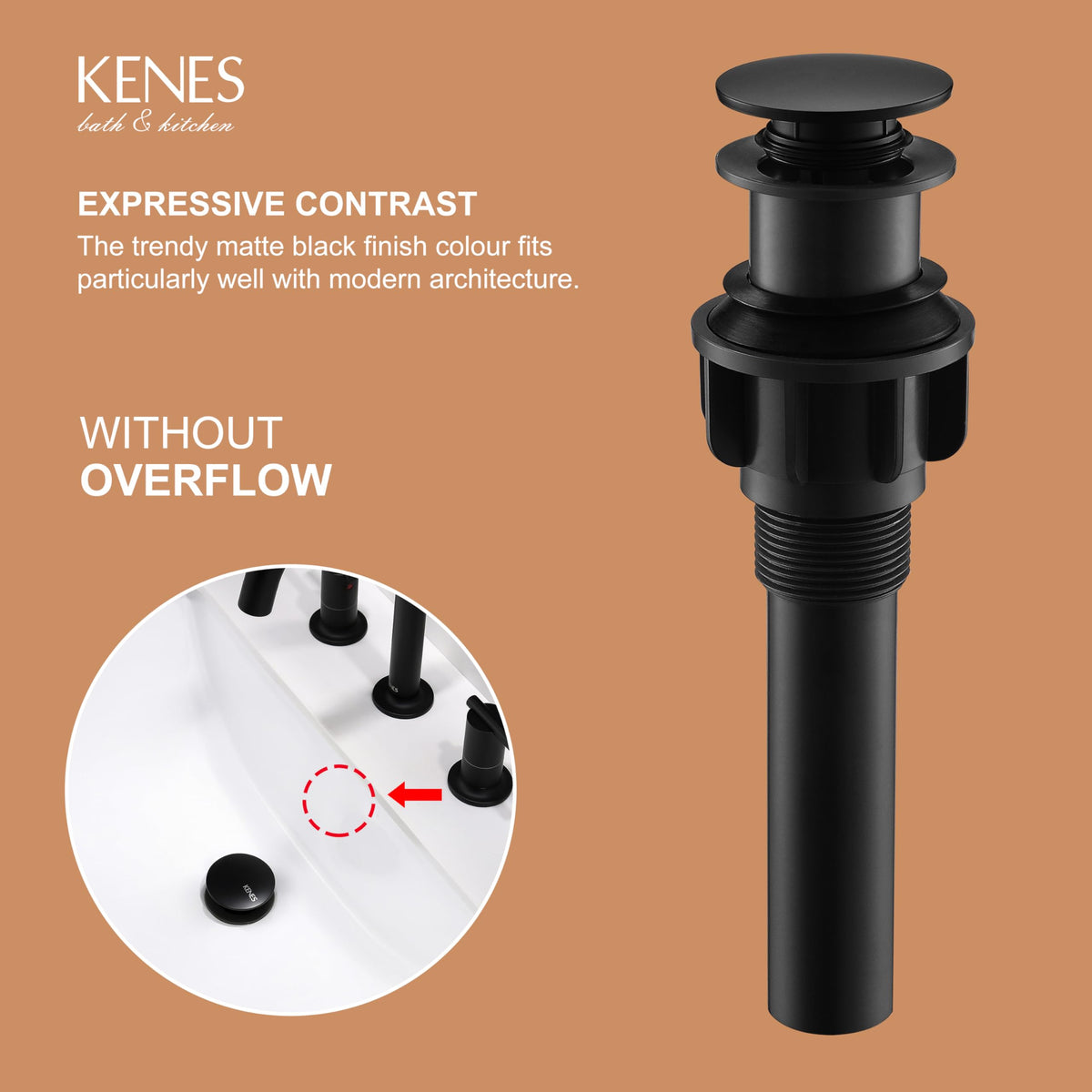 KENES KE-P300A-2 anti-clogging design close-up, captures hair and debris.