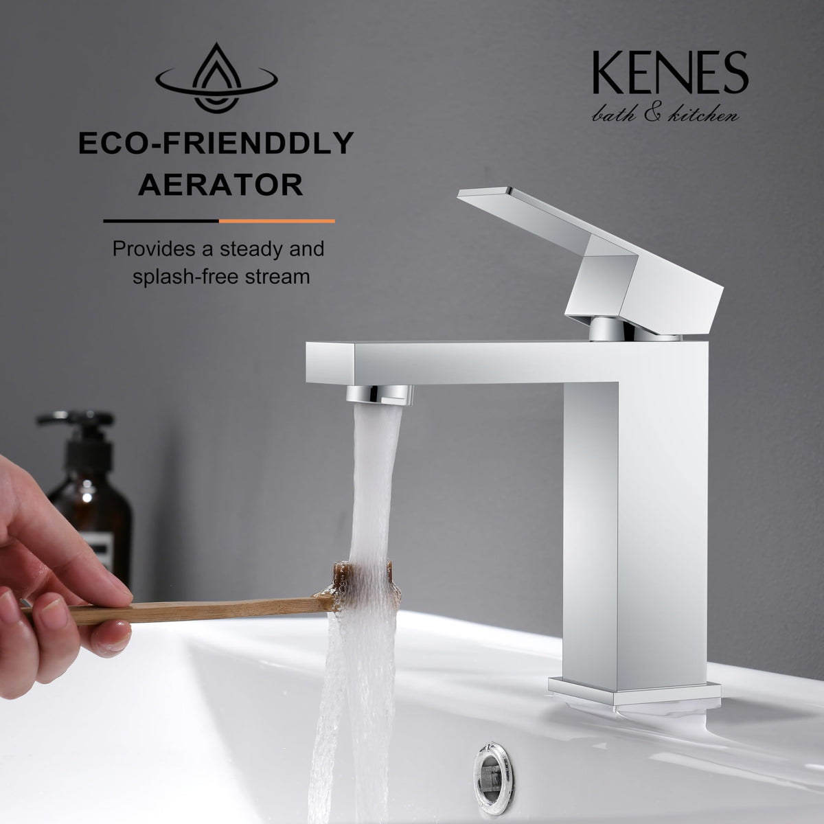 KENES LJ-9031-5 aerated-flow delivers smooth, efficient daily use.