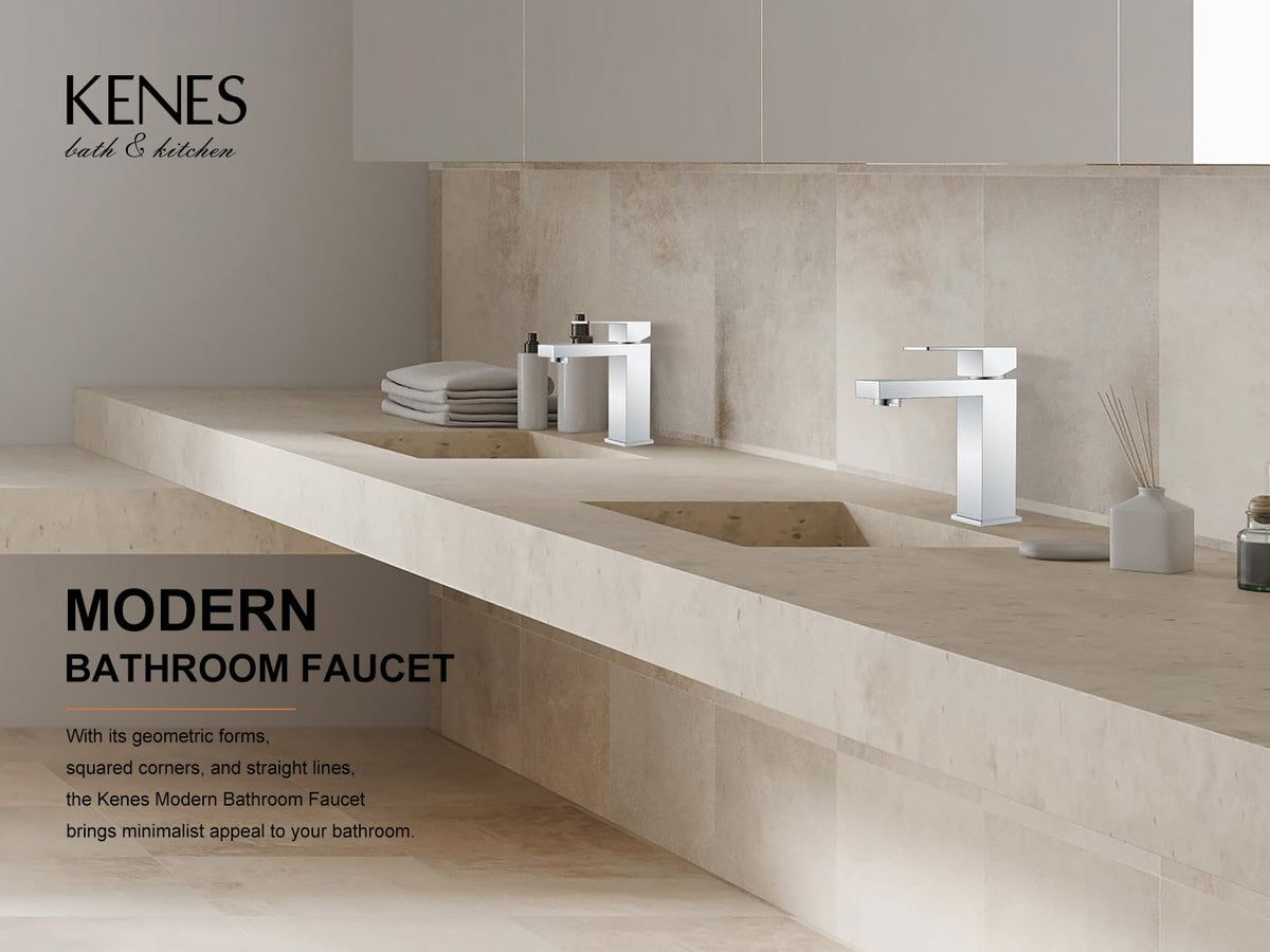 KENES LJ-9031-5 single-handle operation for precise water control.