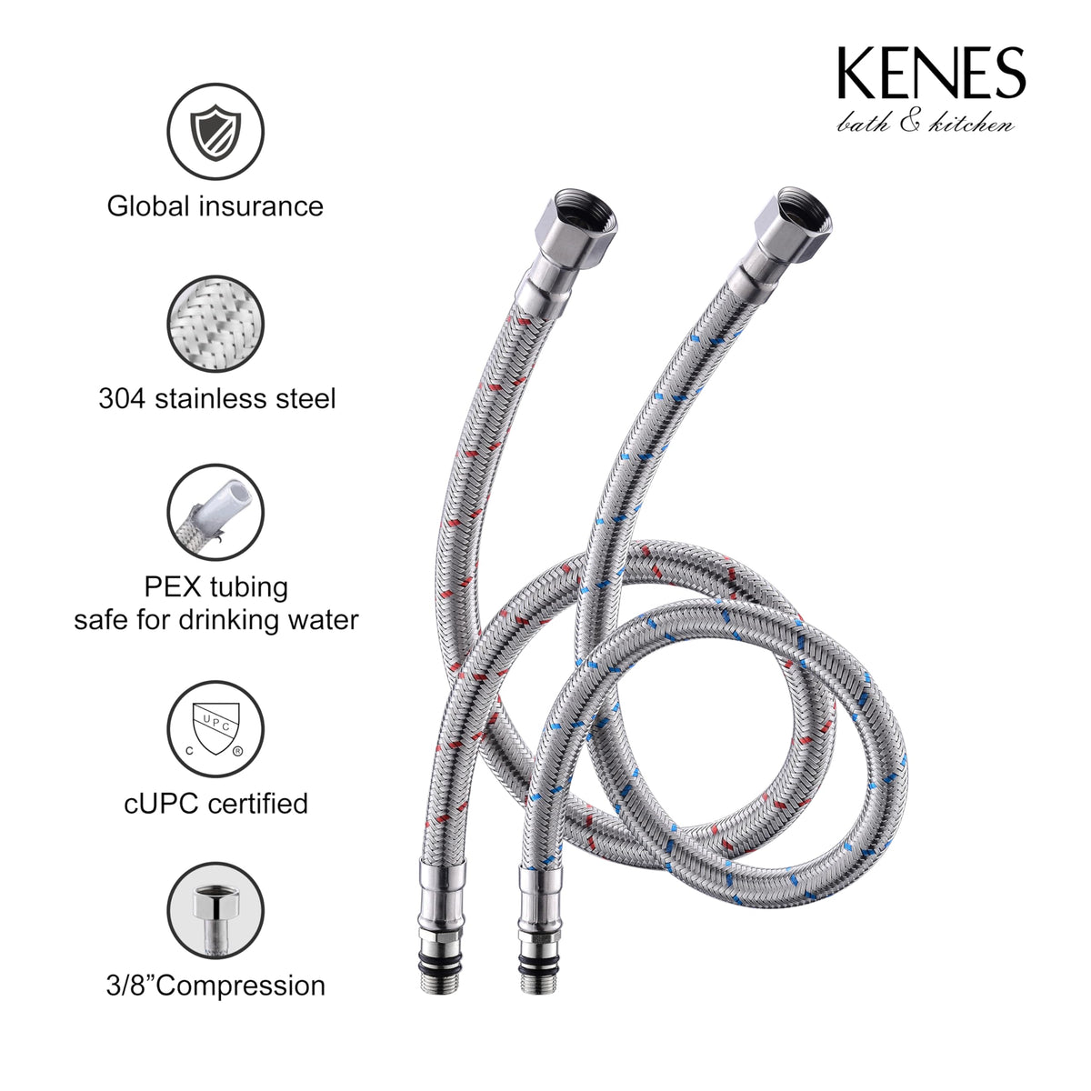 KENES modern bathroom faucet with cohesive vanity appeal.