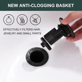 KENES overflow feature ensures smooth drainage without spills.