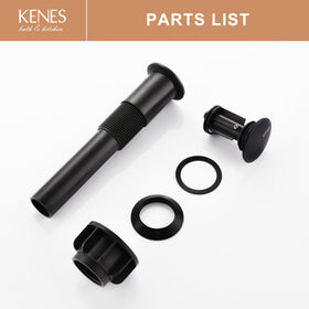 KENES vessel sink compatibility supports various vanity setups