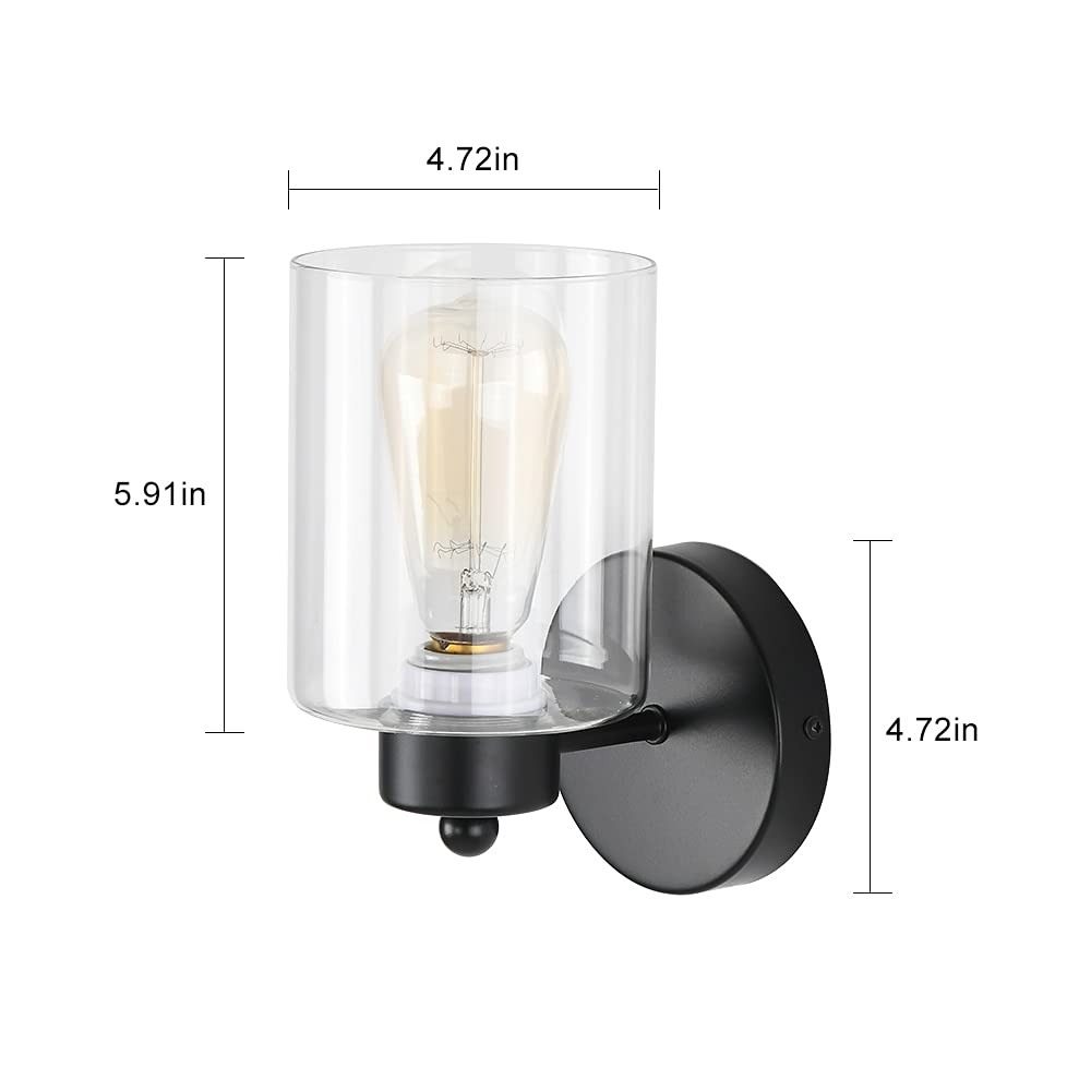 KENMI ETL-listed wall sconce set of two for easy installation