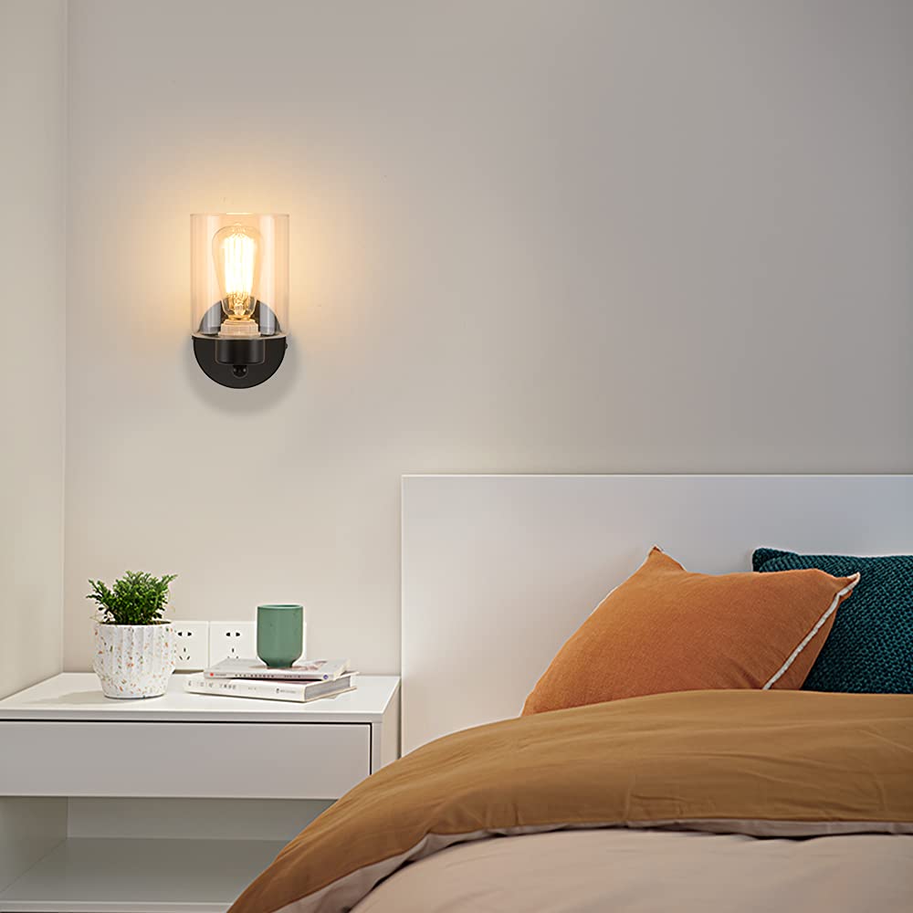 KENMI compact wall sconce fits tight spaces with ambient glow