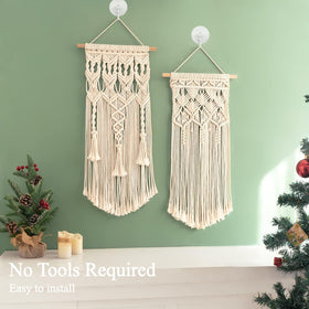 Keno ceiling hook displays lights or plants securely from above.