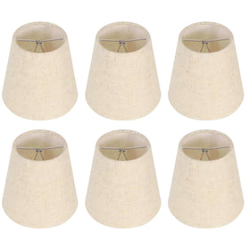 Kenqulio clip-on shade for E12 bulbs softens room lighting for cozy ambience