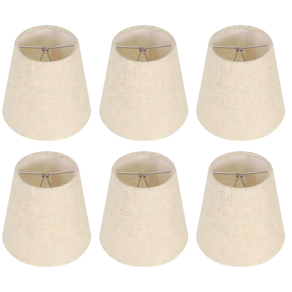 Kenqulio clip-on shade for E12 bulbs softens room lighting for cozy ambience