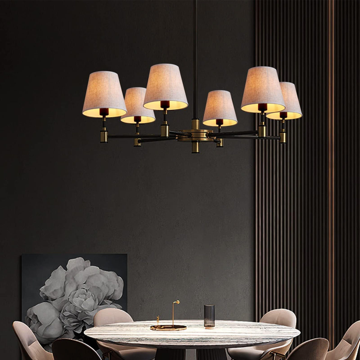 Kenqulio shade set for living rooms and bedrooms