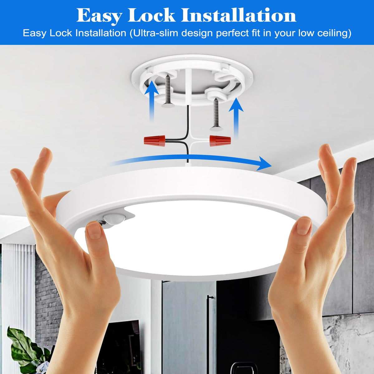 KEPLUG indoor-outdoor capable ceiling light for porch or hallway