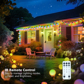 KepStars IP65 waterproof bulbs withstand weather for outdoor decor