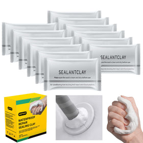 KEPTFIT New Type White Waterproof Sealant Mastic main image, ready-to-use repair clay for quick wall and drain fixes.