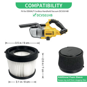 Kerneed DCV5011H foam-sleeves-closeup highlights sealing gasket to reduce leaks