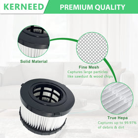 Kerneed DC5151H packaging shows two-pack replacement filters.