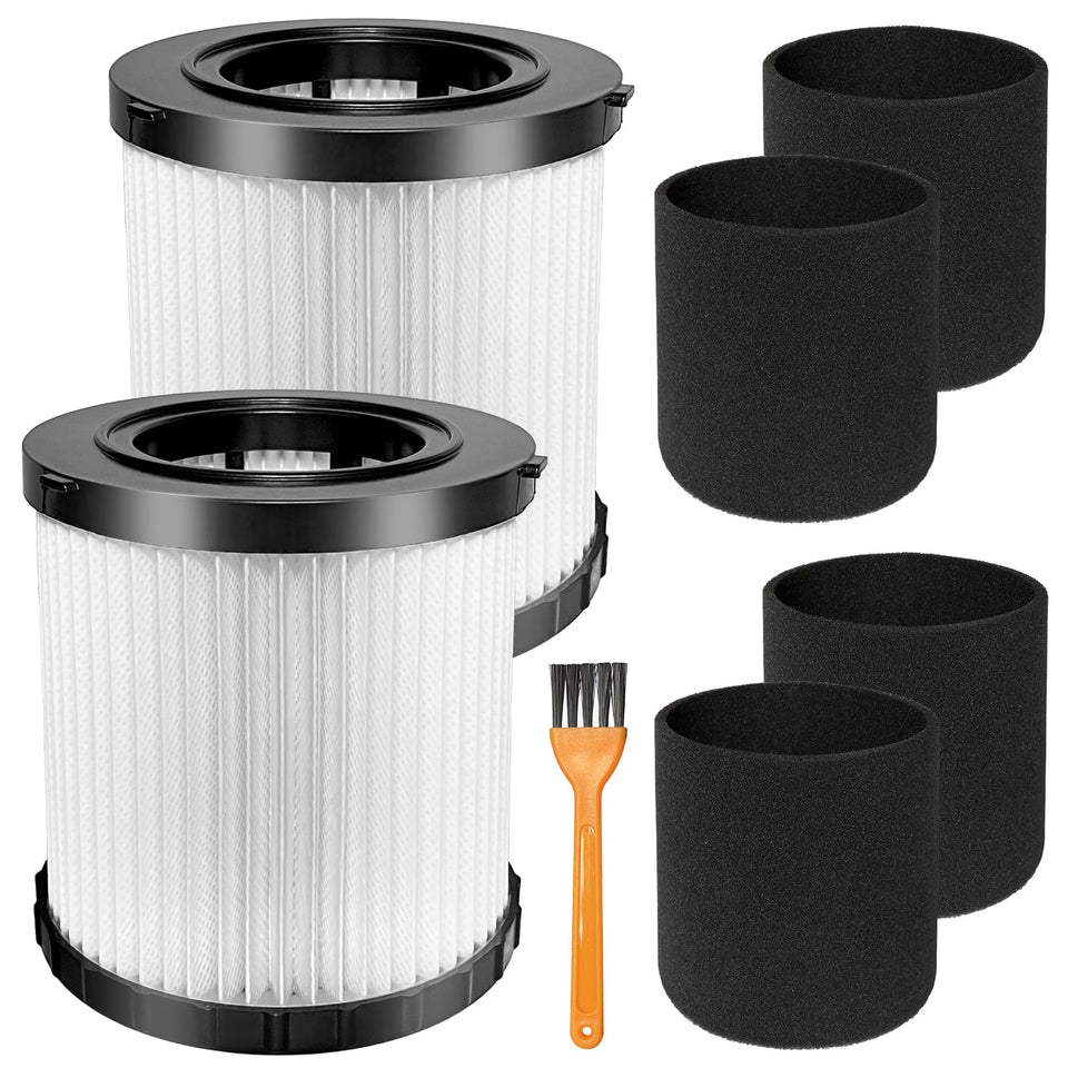 Kerneed DCV5801H HEPA filter for wet/dry vacuums improves air quality by capturing fine particles