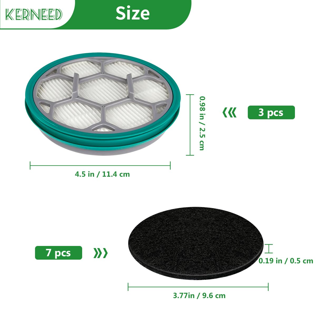Kerneed compatible with Neakasa/Neabot P1 Pro for easy replacements.