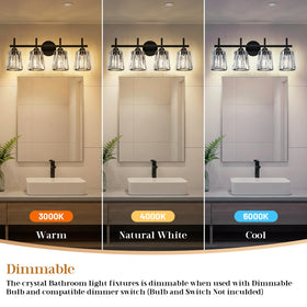 KernLite K9 crystal shade adds bright, elegant ambiance.