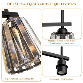 KernLite LED-compatible mirror light for energy-efficient brightness.