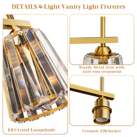KernLite over-mirror bathroom light ideal for vanity tasks and mirror-focused decor.