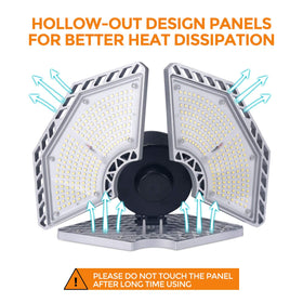 K KERNOWO LED fixture compatible with E26/E27 bases for easy upgrades.