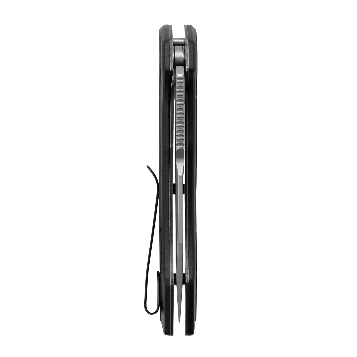 Kershaw Analyst assisted opening and liner lock improve safety during use.