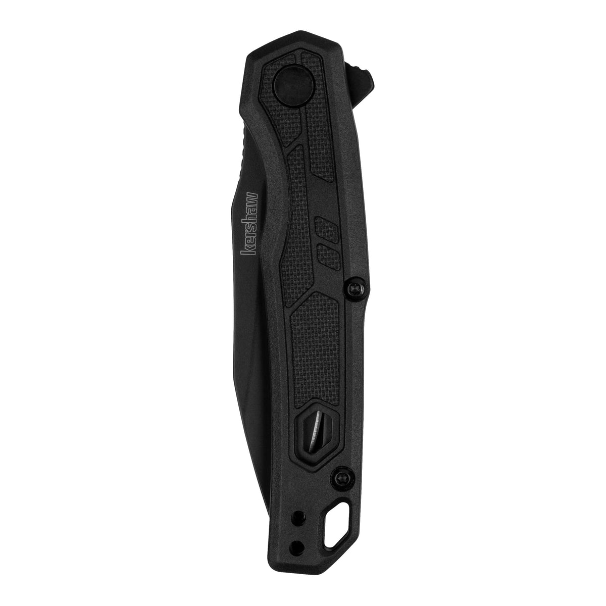 Kershaw Appa reversible pocketclip enables versatile carry options.