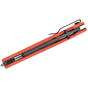 Kershaw Barricade orange handle supports cord cutting in daily tasks.