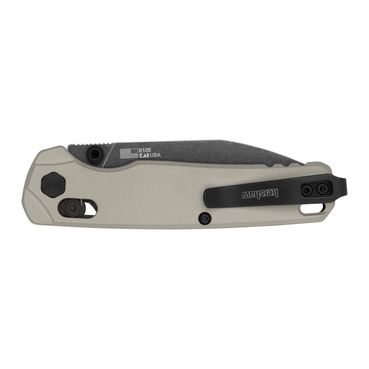 Kershaw Bel Air reversible pocket clip supports left or right-handed carry.