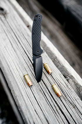 Kershaw Conduit textured handle and liner lock for secure grip