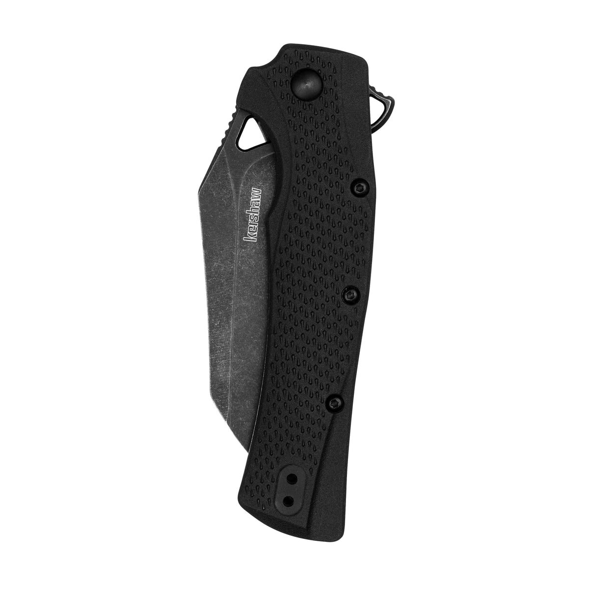 Kershaw Dawnstar in assisted-opening action for rapid deployment.