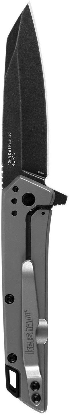 Kershaw Misdirect stainless handle offering durable, comfortable grip.