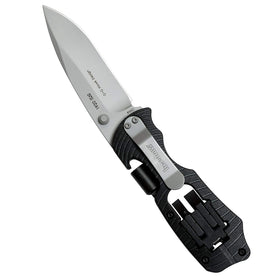 Kershaw Select Fire blade open showing a 3.4-inch 8Cr13MoV edge for versatile everyday tasks.