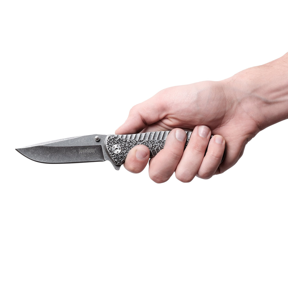 Kershaw Starter overall length view highlights compact, easy-to-carry design