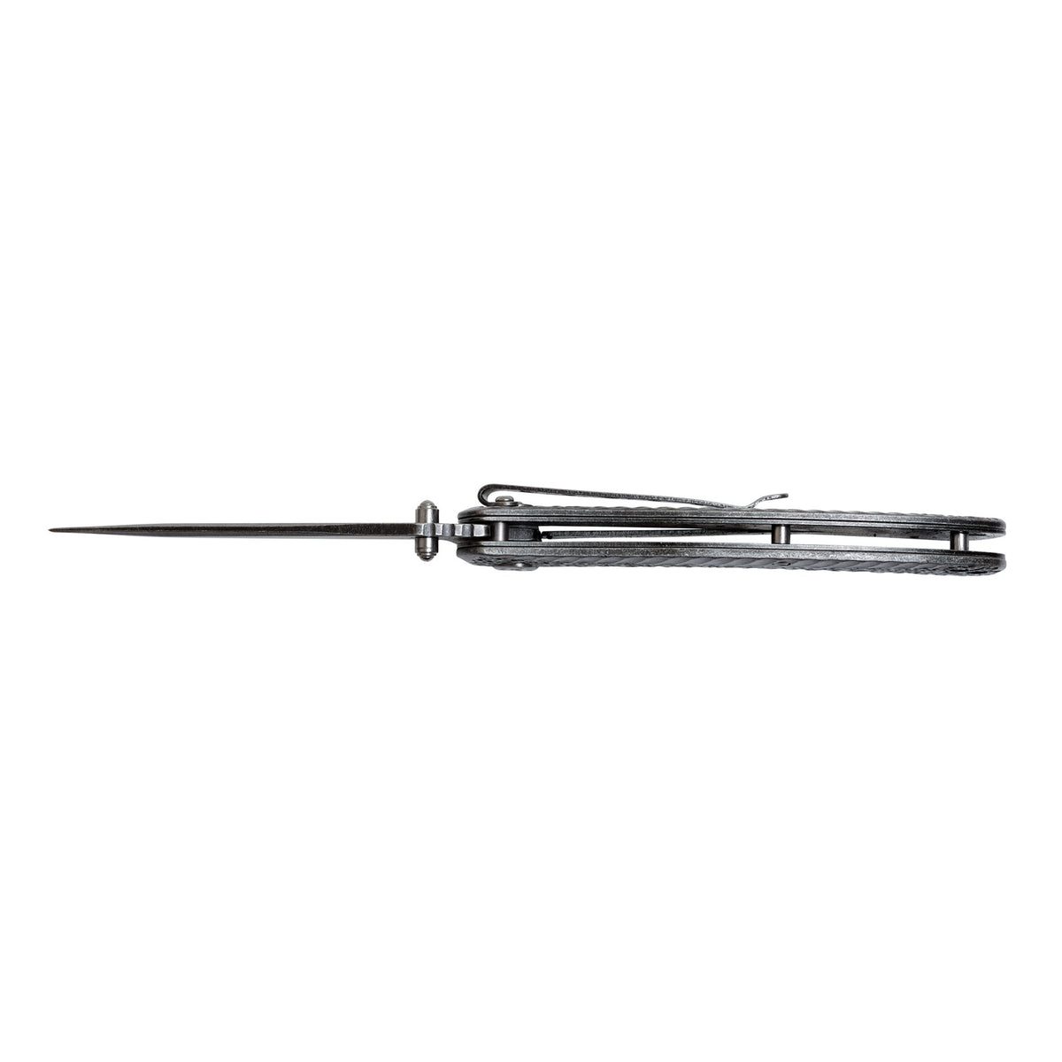 Kershaw Starter liner lock engaged for safe blade retention