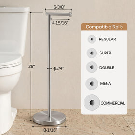 KES anti-slip cushioned base protects floors and prevents movement