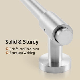 KES drill-mounted installation with included screws for secure, long-lasting mounting.