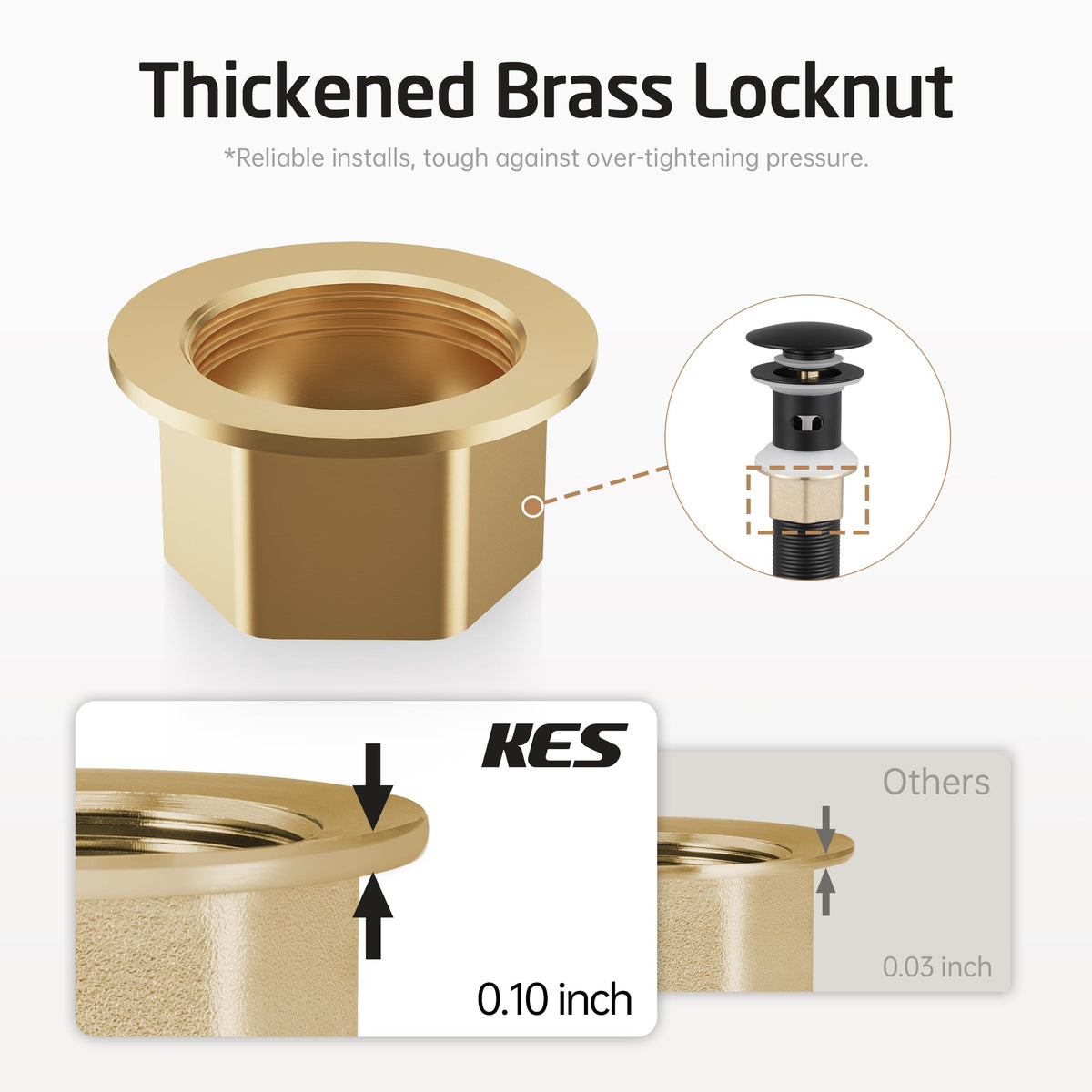 KES easy-clean design allows quick removal and rinsing of debris.