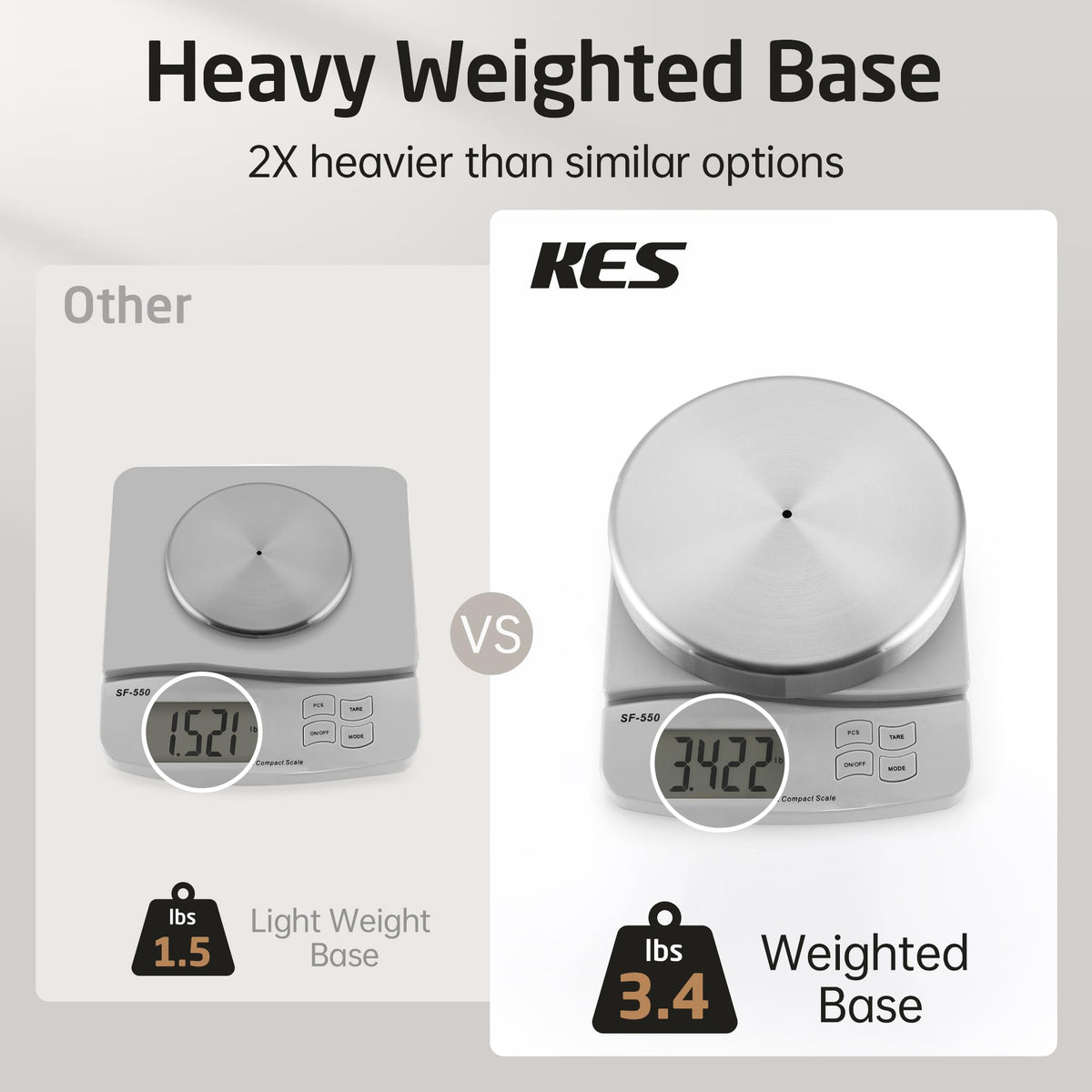 KES stainless steel with brushed finish resists corrosion in bathrooms