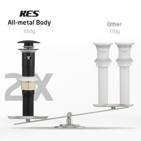 KES stainless steel spring ensures durable performance under daily use.