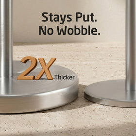 KES holder accommodates all roll sizes, including jumbo rolls