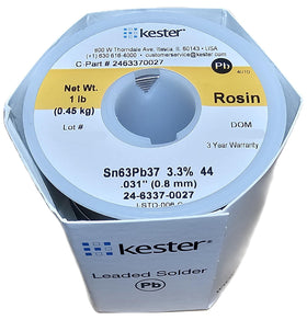 Kester 24-6337-0027 solder spool for reliable electronics joints
