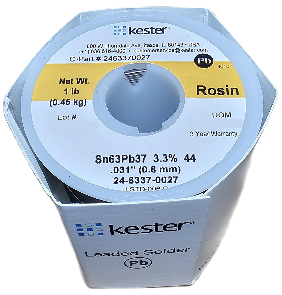 Kester 24-6337-0027 solder spool for reliable electronics joints