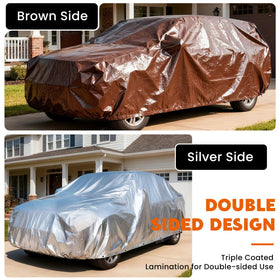 Keten Tarps reinforced grommets with secure anchoring options.